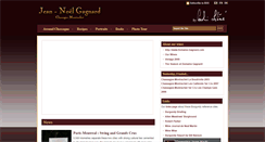 Desktop Screenshot of blogen.domaine-gagnard.com